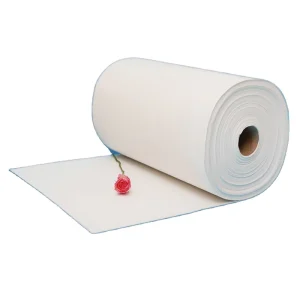 1mm/6mm Refractory Ceramic Fiber Paper 1260C Fireproof Thermal Insulation Pure White ISO9001 Certified Heat Sealing