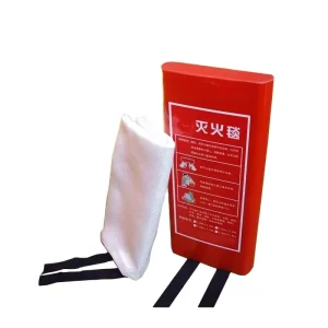 1.2M*1.8M Fiberglass Fire Heat Resistant Blanket Fire Rescue Blanket for Home Use