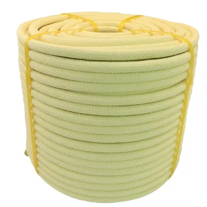 10.5mm Braided Aramid Rope Heat Resistant High Strength Safety Static Climbing Fireproof Rescue Rope