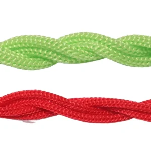 100% Polyester Dyed Polypropylene Braided Rope High Abrasion Resistance Eco friendly Rope Cord String