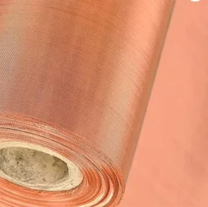 100% Pure Copper Fabric Woven Cloth RF EMF Shielding Faraday Cage with Brass Wire Welding Service Available