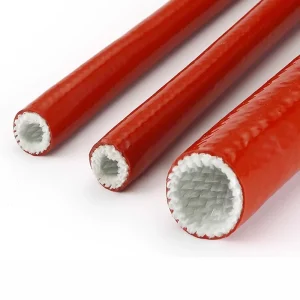 1000°C Fiberglass Fire Sleeve High Temperature Cable Protection Hose UL Certified 600V for Hydraulic Engine Welding