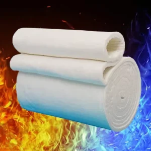 100mm Ceramic Fiber Blanket 1260 1430c Density Waterproof Fireproof Thermal Insulation Refractory Applications