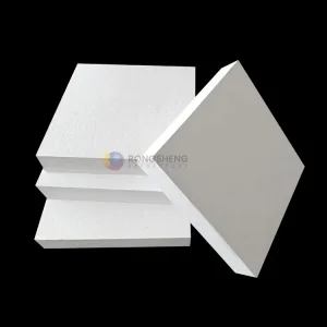 1050 1260 1350 Degree Aluminium Silicate Fiber Bulk 10 50mm Thick Ceramic Fiber Board For Thermal Insulation