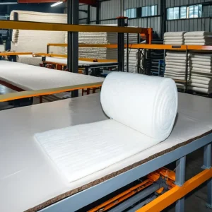 1050 1260 1430 Ceramic Fiber Blanket Insulation Wool Multi Grade Low Conductivity 96Kg M3 Furnace Kiln Lining Refractory