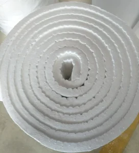 1050 Degree Ceramic Fibre Blanket for Industrial Pipe Insulation 10mm