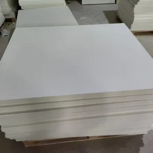 1050 Fireproof Insulation Ceramic Fiber Board For Industrial Furnace Liners 900C Thermal Conductivity 0.09 0.2