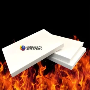 1200 Degree Alumina Ceramic Fiber Insulation 75mm Aluminum Silicate Insulation Board Plate