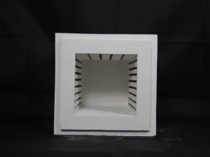 1200 Degrees Ceramic Fiber Board Heater Muffle Furnaces Chamber Resistant Wire Heating Module