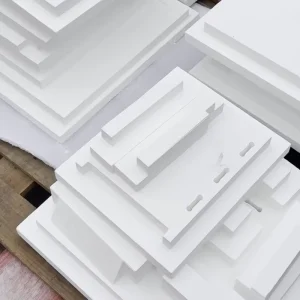 1200~1400℃ Ceramic Fiber Irregular Parts Lightweight Custom Insulation Component