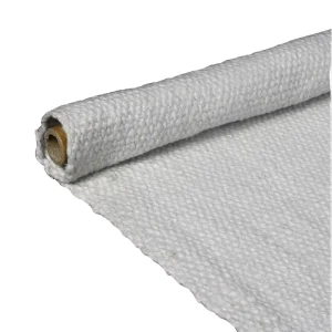1200C Heat Resistant Ceramic Fiber Cloth with Stainless Steel Wire Insulation Materials