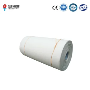 1260 1450 Ceramic Fiber Blanket 96 128 Density 25mm 50mm Insulation Material