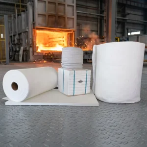 1260 Ceramic Fiber Blankets 25mm Thickness Refractory Fiber Blanket Forge Kiln Boiler Lining Ceramic Fiber Wool