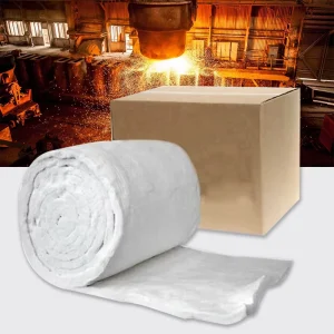 1260 Ceramic Fiber Mat 7200 X 610 X 25mm Ceramic Fiber Blankets for Oven Insulation Ceramic Wool