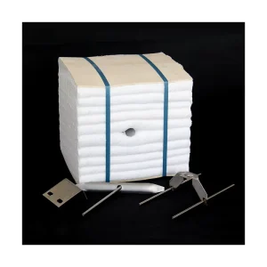 1260 Ceramic Fiber Module Refractory Material Pure White 46% Al2O3 ST Grade 1050C Working Temperature