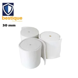 1260 Ceramic Fiber Wool Blanket Roll Needle Punched Blanket Low Thermal Conductive for Fireproof and Thermal Insulation Use