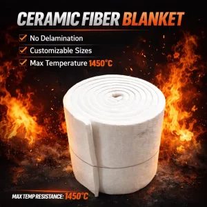 1260 HP Grade Ceramic Fiber Insulation Blanket for Refractory Furnace Lining Ceramic Fiber Blanket