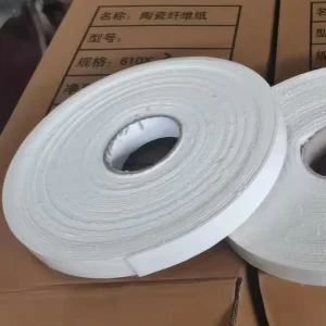 1260 Heat Resistant Ceramic Fiber Paper Ceramic Fiber Paper Tape for Sealing Gasket