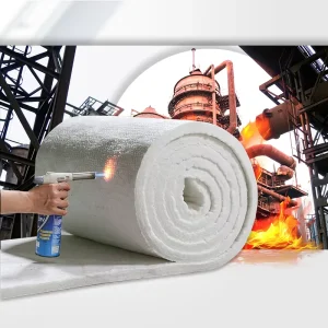 1260 Insulation Blanket Ceramic Wool Felt Thermal Aluminum Silicate Ceramic Fibre Blanket for High Temp Kilns