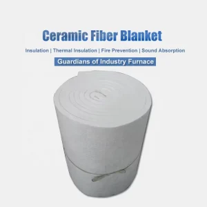 1260 Standard 50mm 25mm Ceramic Fiber Blanket