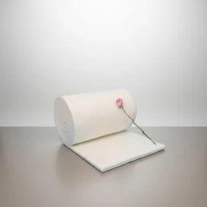1260°C Aluminum Silicate Ceramic Fiber Blanket Refractory Thermal Insulation Needle Blanket for Industrial Furnace
