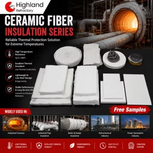 1260C Blanket Ceramic Fiber 128kg/m3 High Density Ceramic Blanket for Industrial Kiln Lining Bulk Supply Project Grade