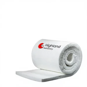 1260°C Ceramic Fiber Blanket 2300F Ceramic Fiber Insulation Blankets Ceramic Wool ISO CE
