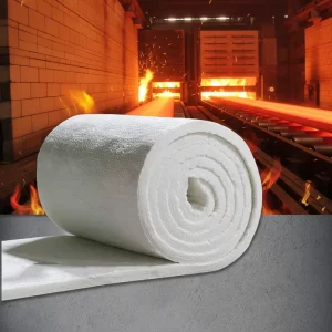 CE 1260 Bio-Soluble Ceramic Fiber Blanket for HVAC and Non-Industrial Applications Low Dust Itch-Free Ceramic Fiber Mat