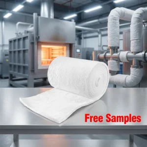 1260C Fireproof Ceramic Fiber Blanket with High Al2O3 Content for Fire Door Furnace Lining Project Grade Bulk Supply