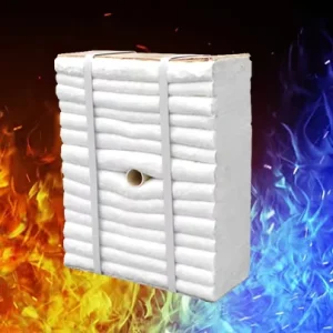 1260C Fireproof High-Temperature Ceramic Fiber Heating Module Low Thermal Conductivity 3-5um Fiber Diameter for Tube