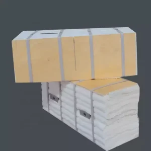1260C HA 1430C HZ Refractory Ceramic Fiber Folding Block Alumina Silicate Ceramic Module for High Temperature Furnace