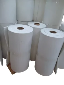 1260C High Alumina Ceramic Fiber Paper 1mm 2mm 3mm Thickness for Pizza Oven Gasket & Heat Shielding