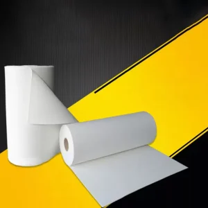 1260°C High Purity 5mm Thick with Thermal Insulation Fiber Paper White Aluminum Silicate Ceramic Fiber Paper