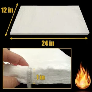 1260°C High Temperature Resistant Ceramic Fiber Blanket Refractory Insulation Wool for Furnace and Kiln