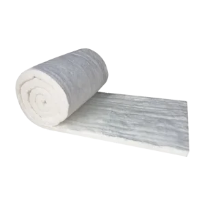 1260c High Temperature Aluminum Silicate Fire Blanket 128kg/m3 25mm Industrial Furnaces White Ceramic Fiber Blankets