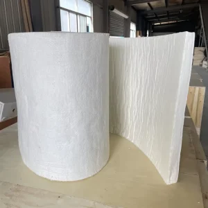 1400 Durable High Purity Alumina Silicate Thermal Insulating Ceramic Fiber Blanket for Furnaces Walls