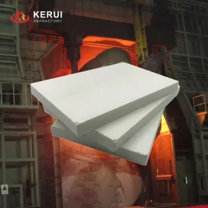 1430°C Ceramic Fiber Rigid Board High Density (128 300 Kg/m³) Thermal Insulation For Industrial Furnaces Gas Boilers