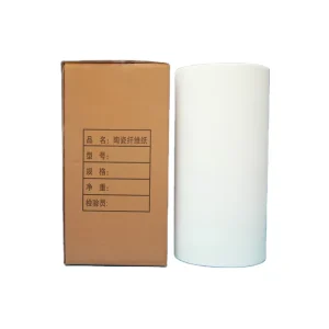 1430C Insulating Fireproof ST Refractory Fiber Sealing Gasket Ceramic Fiber Paper Bio-Soluble Aluminum Silicate 3-5um Fiber