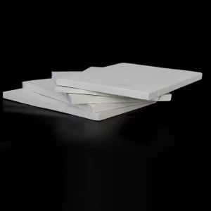 1450C High Temperature Polycrystalline Fiber Board Pure White 3-80mm Thickness Industrial Furnace Liners COM Grade