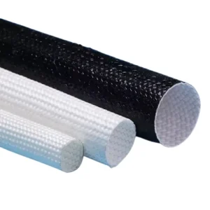 1500V 2500V 4000V 7000V High Temp Silicone Fiberglass Sleeve Insulation Braid Sleeve Silicone Glassfiber Sleeving