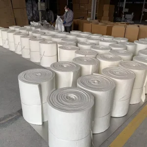 1600 High Temperature 96kg/m3 Mullite Ceramic Fiber Blanket for Various Refractory Applications