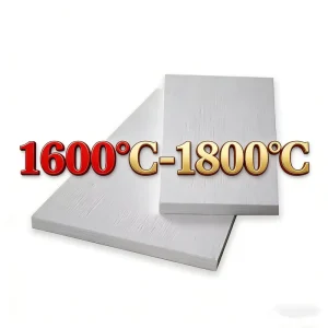 1600°C 1700°C 1800°C High Density Ceramic Fiber Board for Industrial Furnace Glass Kiln Lining with Resistance Heating Option