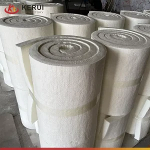 1600C Ceramic Fiber Blanket High Temperature Resistant Insulation For Industrial Kiln Wall Linings