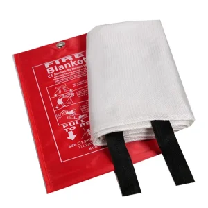 1M Large Outdoor White Fiberglass Fire Killing Blanket with Chemical and Heat Resistance for Welding Fire Equipment
