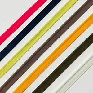 1cm Woven Core Rope Tape Piping Cord Polyester Satin Cloth Braided Wrapping Strip for Home Textile