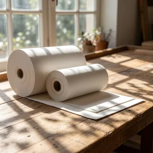 1mm 2mm 3mm 5mm Thick High Temperature Insulation Wool Material Roll Fireproof Thermal Ceramic Fiber Paper