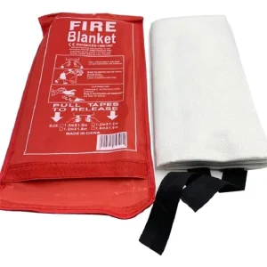 1x1m Rectangle Silicone Coated Fiberglass Fabric Fireproof Durable for Emergency Fire Protection Insulation