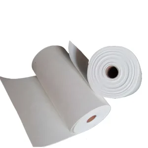200kg/m3 Ceramic Wool Fiber Paper Heat-Seal Thermal 3mm Thick Ceramic Fiber Paper