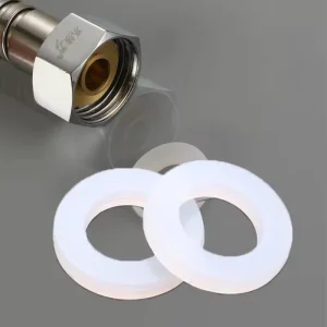 20pcs Silicone Flat Gasket O Ring Seal Washer Ring 1/2″ 3/4″ 1″ for Plumbing Faucet EPDM Material Moulding Cutting Processed