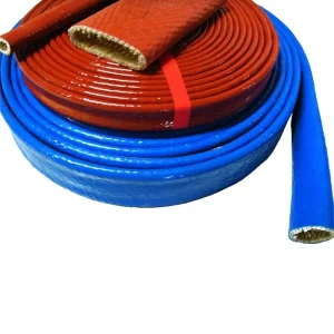 25mm Insulated Fireproof Steel Mill Heat Treatment High Temperature Resistant Glass Fiber Tubes Meltblown Fabric